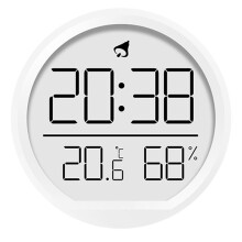 Horloges Murales Numériques LED, Affichage de la Température et de la Date, Réveil Électronique de Table pour Cuisine, Étude, Réfrigérateur B