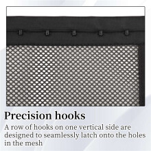 Lengte Lock Haarbrancard, Lengte en Lock Haarbrancard, Lengte-N-Lock, Lengte en Lock Haarbrancard Net, 1 Stuks 13Inch