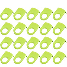 Beer Snaps, Cocktail Bottle Clips, Bottle Holder Plastic Drinking Clips, Stemware for Birthday Wedding Parties Green