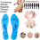 Πέλματα βελονισμού με τζελ για γυναίκες και άνδρες, ανθεκτικά υλικά, εργονομικός 6