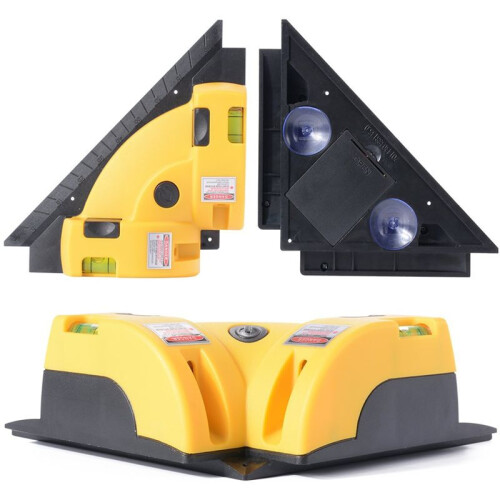 Red Laser Right Angle Level Right Angle  Level Tiling Ground Wire Meter Wall Tile Laser Level 2