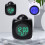 Projection Electronic Clock English Clock, Projection Clock Multi-Function Alarm Clock, LCD Projection Alarm Clock Black 3