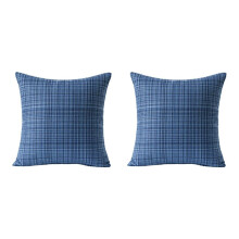 2 Pack 18x18 Outdoor Waterproof Throw Pillow Covers Water Resistant Cushion Covers
