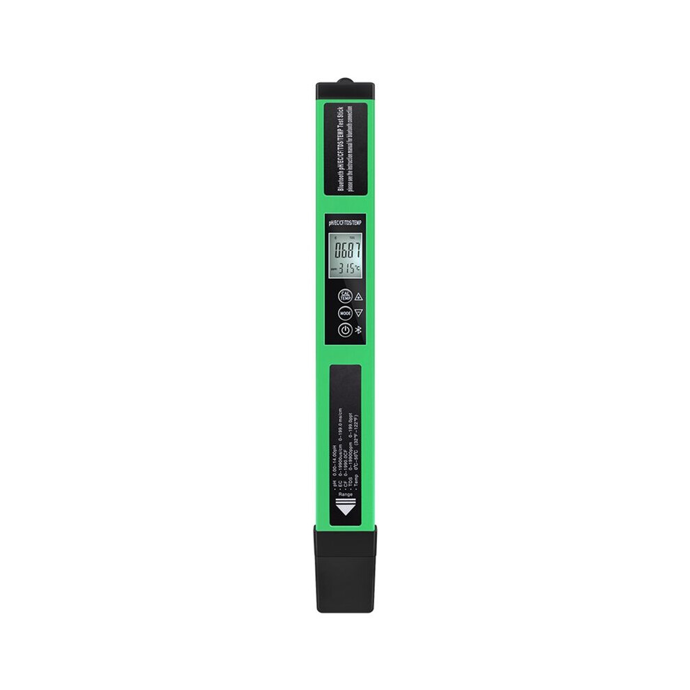 5 In 1 Water Quality Tester Ph/Ec/Tds/Cf/Temp With Bt Multifunction Water Meter Digital Ph Meter For Pool Hydroponics 6031635621050
