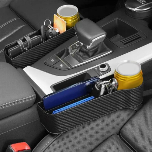 (2pcs)Car Storage Box Interior Products  Center Console Storage Box Cup Holder Car Storage Box Sorting Box 1