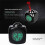 Projection Electronic Clock English Clock, Projection Clock Multi-Function Alarm Clock, LCD Projection Alarm Clock Black 5