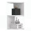 Corner Shelf Corner Punching-Free Corner Bookshelf Kitchen Triangle Cabinet Storage Rack 4