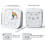 60 Minute Visual Timer with Protective Case, Rainbow Disk Timer, Silent Countdown  Management Tool White 7