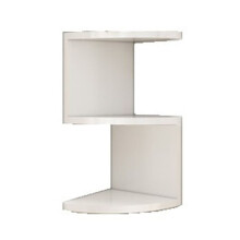 Corner Shelf Corner Punching-Free Corner Bookshelf Kitchen Triangle Cabinet Storage Rack