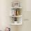 Corner Shelf Corner Punching-Free Corner Bookshelf Kitchen Triangle Cabinet Storage Rack 6
