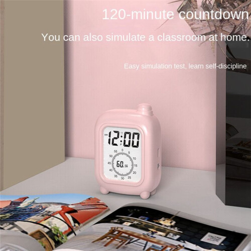 Small Alarm Clock Multi-Function Countdown Desktop Electronic Shopping Mall Alarm Clock Ornaments Tomato Learning Tool A 1