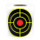 200Pcs Self Adhesive Shooting Target Sticker 7.6cm Splatter  Amp Reactive Practice Training Stickers 1