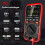 TOOLTOP 2 In1 Digital Multimeter Analog Band Width 2.5MS/S Sampling Rate Waveform Data Storage Oscilloscope Tester 9