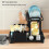 Dish Bowl Drainer Storage Rack Kitchen Dish Drying Rack with Drain Basket Countertop Dinnerware Organizer Drainboard 5