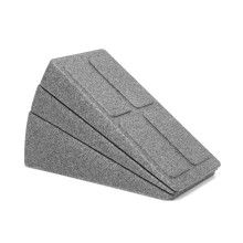 Squat Wedge Block Verstelbare Antislip Squat Ramp Wedge Calf Stretcher Slant Board Sterkte voor Squat en Deadlift Grijs
