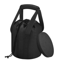 Shot Put Storage Bag with Handles & Foam Padding for Track & Field Fits Standard Shot Puts (6lbs-16lbs)