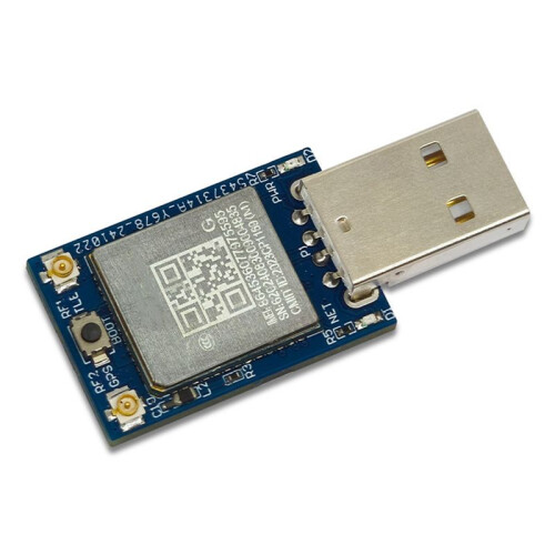 Air780EG 4G Full Netcom Module USB Internet Module with GPS Multi-Functional Portable Module No Driver Board + Antenna 2