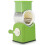 Rotary Cheese Grater - Manual Vegetable Slicer and Shredder with Handle, Strong Suction Base Efficient Slicing 1