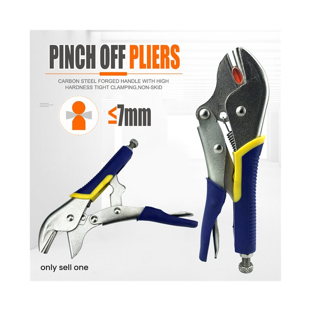 B Type Pinch Pliers Max Cut 7Mm Diameter Used For Air Conditioner Refrigeration Copper Pipes Etc.cutting Sealing Plicers 6033869077184