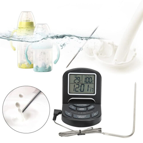 Probe Digital Highly Accurate Cooking Timer Kitchen for Home ,Digital Meat Food Thermometer ,Kitchen Thermometer 1