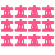 12 Stuks Kinesiologietape voor Schouderpijnverlichting, Voorgesneden, Waterdicht, Ademend, Spier- en Sportmarathon