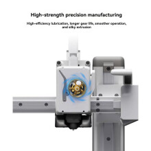 For A1 A1 Extruder Gear Hardened Steel+Brass Gear DLC -Coated Feed Wheel Kit for A1