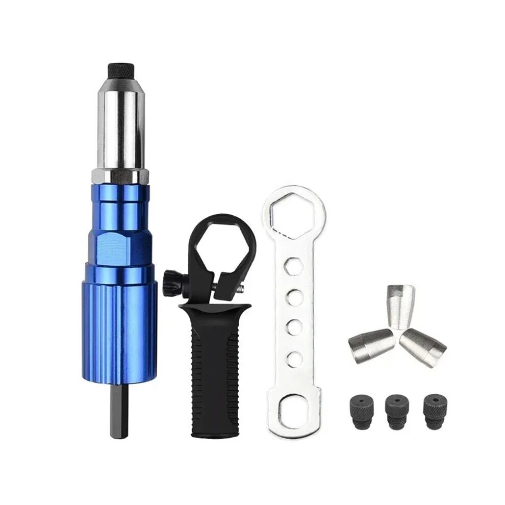 Electric Rivet Gun For 2.4Mm-4.8Mm Rivets, Cordless Nut Insert Power Tool 6031335733336