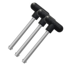 Lot de 3 Goupilles de Fixation pour Colonnes de Poids, Diamètre 3/8 Pouce, Compatibles avec la Plupart des Machines de Musculation à Domicile et en