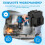 2 in 1 Battery Adapter Convert for  18V Battery Work for  18V Cordless Power Tool At the Same 6
