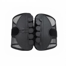 Waist Support Belt with Buckle Double Pull Back Brace Belt Breathable Mesh Lumbar Support Belt Gym Accessories