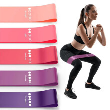 Resistance Bands for Working Out, Elastic Exercice Loop Bands for Physical Therapy, Yoga Set of Stretch Bands A