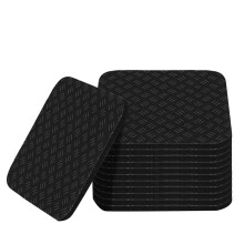 12PCS Silicone Treadmill Mat Pads,Non-Slip Shock Absorbing Pad,Floor Protector for Treadmill Exercise Bike Gym Equipment