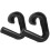 Grip Handle Hook Fitness Handle Non Slip Pull Down Handle Multi-Function Exercises Band Handle for Barbell Pull- 1