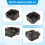 2 in 1 Battery Adapter Convert for  18V Battery Work for  18V Cordless Power Tool At the Same 7