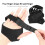 Hand Support Protector Metal Splint Bracket for Finger Deviation and Drift, Finger Support, Half- Glove 5