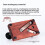 K-8 Hand Manual Training Key Morse Code Key CW Morse Keyer Shortwave  Sound and Light Practice Board 2