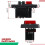 2 Pcs 120V/230V Dual Voltage Single Phase /Off , Efficient 120V 2HP   Off,for Table Saw, Router Table 3