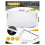 Aluminum Face Shield Adapter with 3 Pcs Safety Faceshield Replacement Visors for Cap-Style Hard Hat Safety Face Shield 3