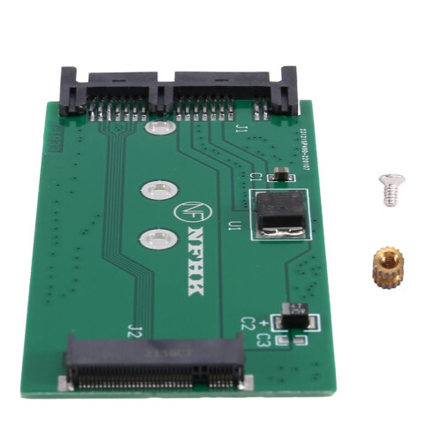 Placas Adaptadoras  PCIE Pci-e Pci Express 2CH SSD para SSD M.2 NGFF para Placas Adaptadoras Micro-Type  7+9 16 Pinos de 1,8 Polegadas