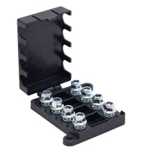 32V 4 Way Bolt  Midi ANS AFS Fuse Box Fuse Holder Four-Way High Current Fork Bolt Fuse Holder