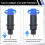 CB09 CB09U Blade Holder for Graphtec Cutter Plotter, with 5pcs 45 Blades for Desktop Plotters 3