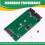 Placas Adaptadoras  PCIE Pci-e Pci Express 2CH SSD para SSD M.2 NGFF para Placas Adaptadoras Micro-Type  7+9 16 Pinos de 1,8 Polegadas 6