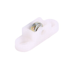 8 pcs door window cabinet single sliding metal roller wheel 8mm Dmr.