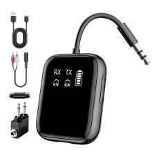 5.4 Transmitter Receiver,for Gaming/TV/PC/Gym,2-in-1 Dual Mode for 2 Devices, AptX Adaptive HD Audio