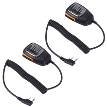 2X Lautsprecher Mikrofon fuer UV-5R UV5R UV-5RE UV-B6 BF-BF-UVB2 Zwei-Wege
