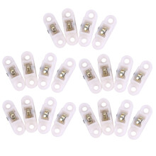 20 Pcs Door Window Cabinet Single Sliding Metal Roller Wheel 8mm Dmr.