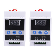 2X Tmc-6000 110-240V Thermoregulateur Sur Rail de Guidage Regulateur de Temperature Numerique Thermostat