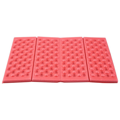 2X Personalized Folding Foam Waterproof  Pad Chair Cushion Red+Black 2