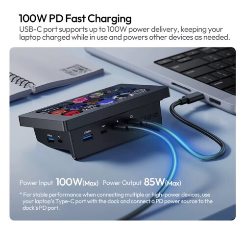Ulanzi D200H Streaming Deck Dock Controller Intelligent Office Assistant Streamline Your Desk Setup 2