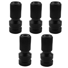 5X 1/2 Zoll Quadrat Zu 1/4 Zoll Sechskant Ratsche Steck SchlÜSsel Steck SchlÜSsel Adapter Set Fahrt Konverter Schlag Werkzeug